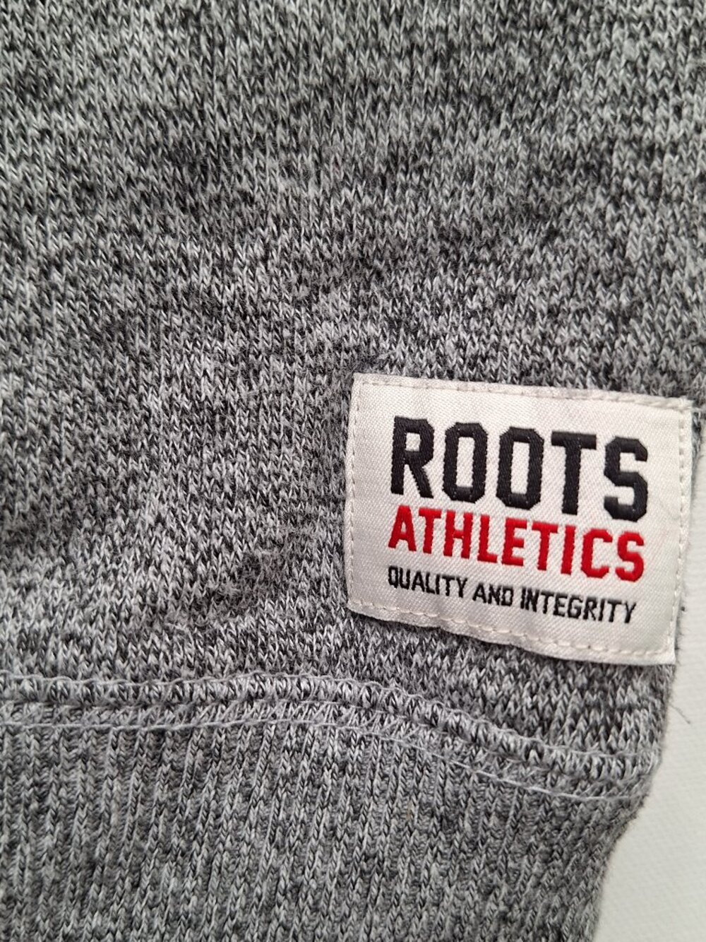 Roots Grey Salt & Pepper Hooded Sweatshirt - Picture 6 of 9
